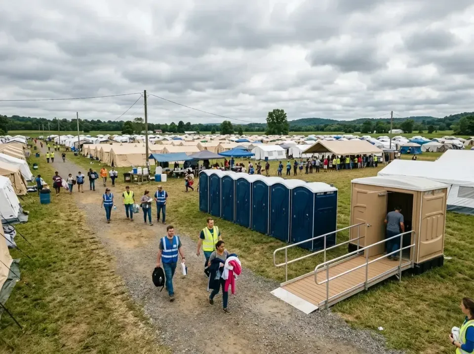 disaster-relief-camp-restrooms-010 — frequently asked questions, Dumpster & Portable Bathrooms Rental in Troutdale, OR